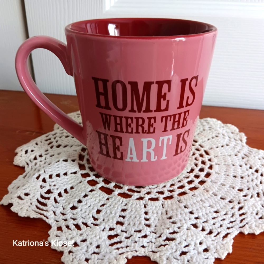 Life Is Good Home Is Where The HeART Is Mug
